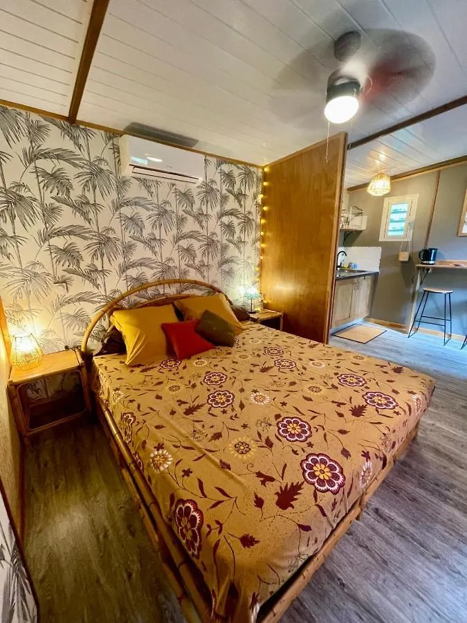 شقة Auti Studio Direct Access To The Beach On Moorea With Ac -Wifi - Netflix آبيتي 0*,  بولينيزيا الفرنسية